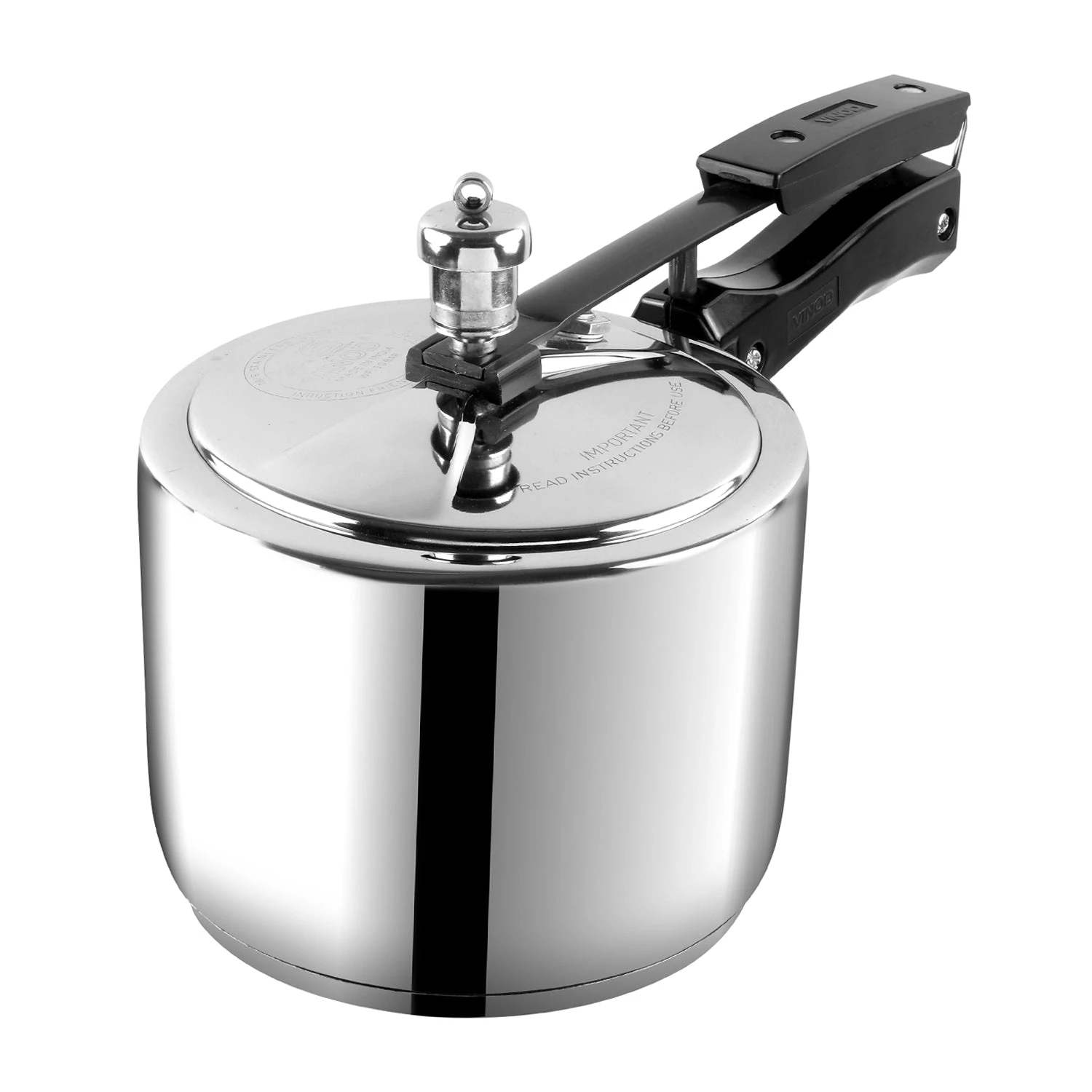 Vinod Cookware Vinod 18/8 Stainless Steel Inner Lid Pressure Cooker Pressure Cookers 4 Vinod Cookware Vinod 18/8 Stainless Steel Inner Lid Pressure Cooker Pressure Cookers