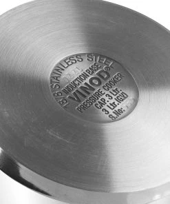 Vinod Cookware Vinod 18/8 Stainless Steel Inner Lid Pressure Cooker Pressure Cookers 19 Vinod Cookware Vinod 18/8 Stainless Steel Inner Lid Pressure Cooker Pressure Cookers