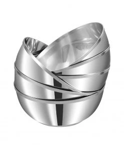 Vinod Cookware Vinod - Kraft Stainless Steel Kraft Vati/Katori Set Of 12 Pc