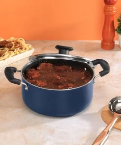 Vinod Cookware Vinod Zest Non Stick Casserole With Lid Cookware