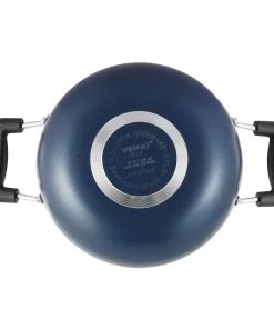 Vinod Cookware Cookware Vinod Zest Non-Stick Deep Kadai With Lid