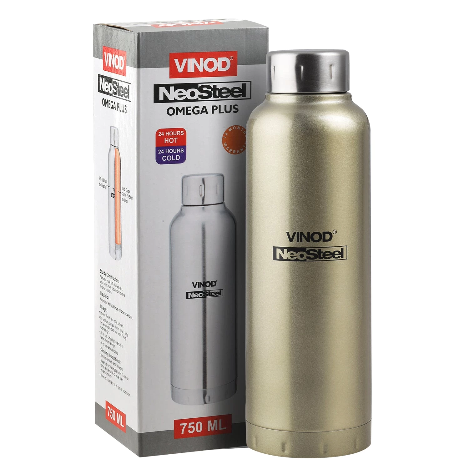 Vinod Cookware Vinod Omega Bottle 10 Vinod Cookware Vinod Omega Bottle