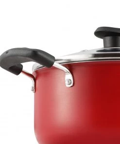 Vinod Cookware Vinod Zest Non Stick Casserole With Lid (Induction Friendly) 16 Vinod Cookware Vinod Zest Non Stick Casserole With Lid (Induction Friendly)