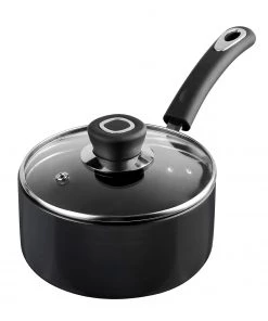 Vinod Cookware Vinod Hanos Non Stick Saucepan With Lid - 16 Cm (Induction Friendly) Cookware