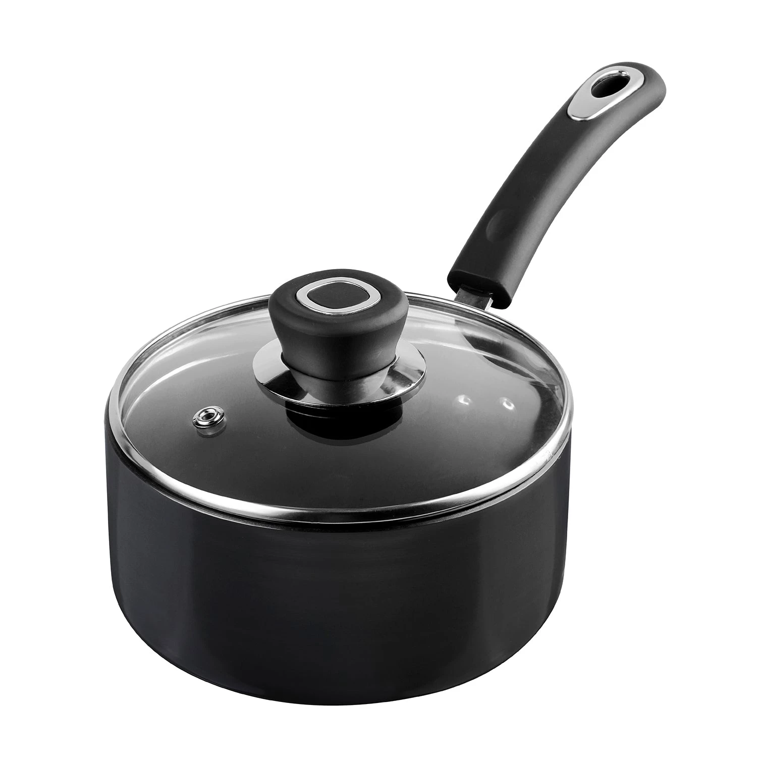 Vinod Cookware Vinod Hanos Non Stick Saucepan With Lid - 16 Cm (Induction Friendly) Cookware 4 Vinod Cookware Vinod Hanos Non Stick Saucepan With Lid - 16 Cm (Induction Friendly) Cookware