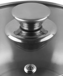 Vinod Cookware Vinod Stainless Steel Solid Milano Casserole Set - 3 Piece (Induction Friendly)