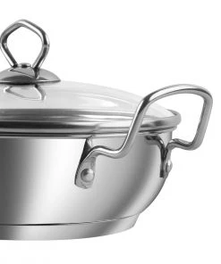 Vinod Cookware Vinod Amalfi Stainless Steel Cookware Set - 3 Pcs - (Induction Friendly) 14 Vinod Cookware Vinod Amalfi Stainless Steel Cookware Set - 3 Pcs - (Induction Friendly)