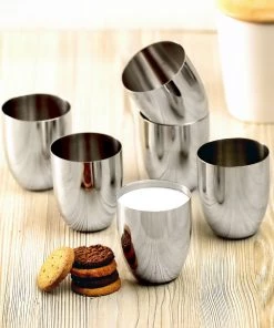 Vinod Cookware Vinod - Kraft Premium Glass Set - 6 Pc Kraft Serveware