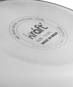 Vinod Cookware Cookware Kraft Futuretec Triply Stainless Steel Extra Deep Tasla (Induction Friendly) 15 Vinod Cookware Cookware Kraft Futuretec Triply Stainless Steel Extra Deep Tasla (Induction Friendly)