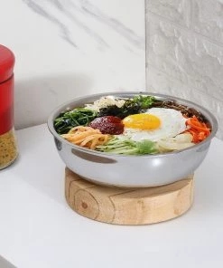 Vinod Cookware Cookware Kraft Futuretec Triply Stainless Steel Extra Deep Tasla (Induction Friendly)