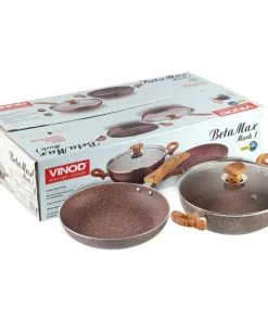 Vinod Cookware Vinod Beta Max Cookware Set (Induction Friendly)