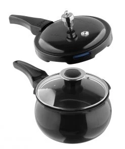 Vinod Cookware Vinod - Kraft Hard Anodised Pressure Cooker (Induction Friendly) Pressure Cookers
