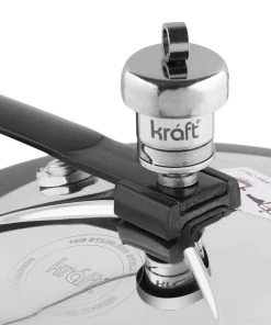 Vinod Cookware Vinod - Kraft Hard Anodised Inner Lid Pressure Cooker (Induction Friendly)