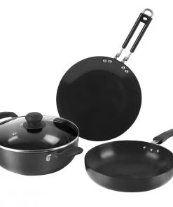 Vinod Cookware Vinod Hard Anodised Cookware Sets (Induction Friendly)