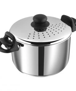 Vinod Cookware Vinod Stainless Steel Pasta Pot With Strainer Lid