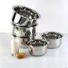 Vinod Cookware Cookware Vinod Stainless Steel 5 Pc Tope Set (Induction Friendly)