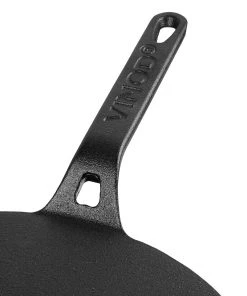 Vinod Cookware Vinod Legacy Pre-Seasoned Cast Iron Roti Tawa - 26 Cm (Induction Friendly)