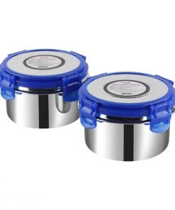 Vinod Cookware Kraft Lunch Box - Multi Container Set Kraft Serveware