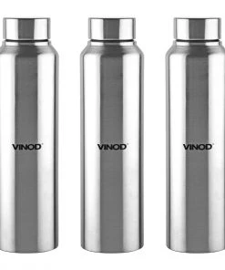 Vinod Cookware Vinod Frost Stainless Steel Bottle 3pc Set