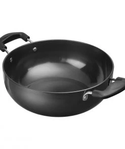 Vinod Cookware Cookware Vinod Hard Anodised Deep Kadai