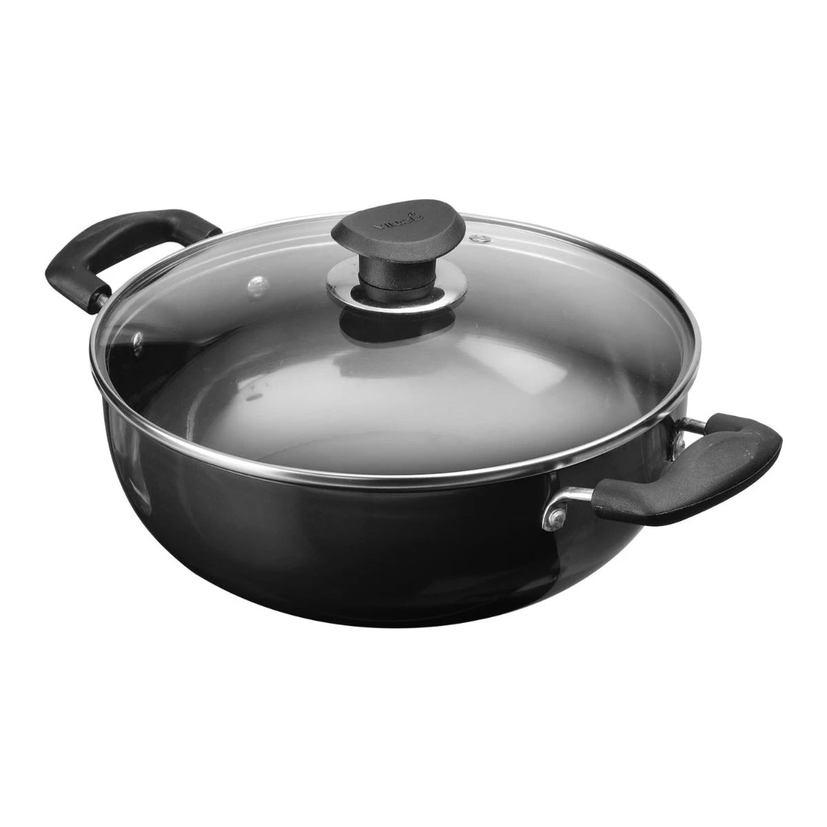 Vinod Cookware Vinod Hard Anodised Deep Kadai With Lid Cookware 4 Vinod Cookware Vinod Hard Anodised Deep Kadai With Lid Cookware