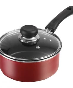Vinod Cookware Cookware Vinod Zest Non Stick Saucepan With Lid (Induction Friendly) 12 Vinod Cookware Cookware Vinod Zest Non Stick Saucepan With Lid (Induction Friendly)