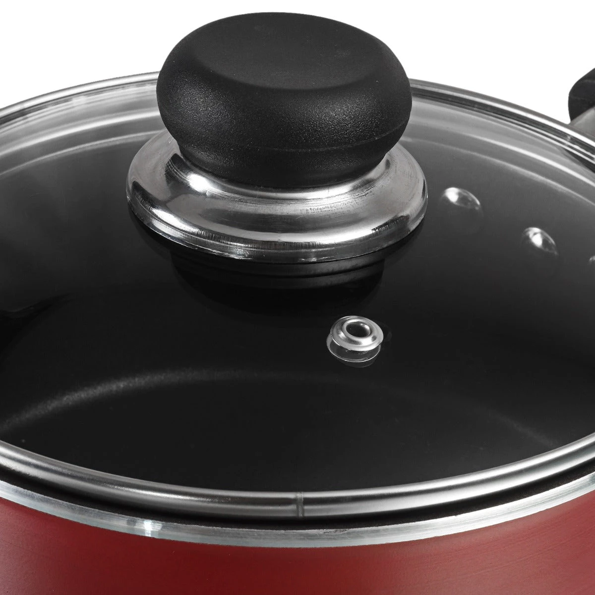 Vinod Cookware Cookware Vinod Zest Non Stick Saucepan With Lid (Induction Friendly) 7 Vinod Cookware Cookware Vinod Zest Non Stick Saucepan With Lid (Induction Friendly)