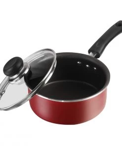 Vinod Cookware Cookware Vinod Zest Non Stick Saucepan With Lid (Induction Friendly) 13 Vinod Cookware Cookware Vinod Zest Non Stick Saucepan With Lid (Induction Friendly)