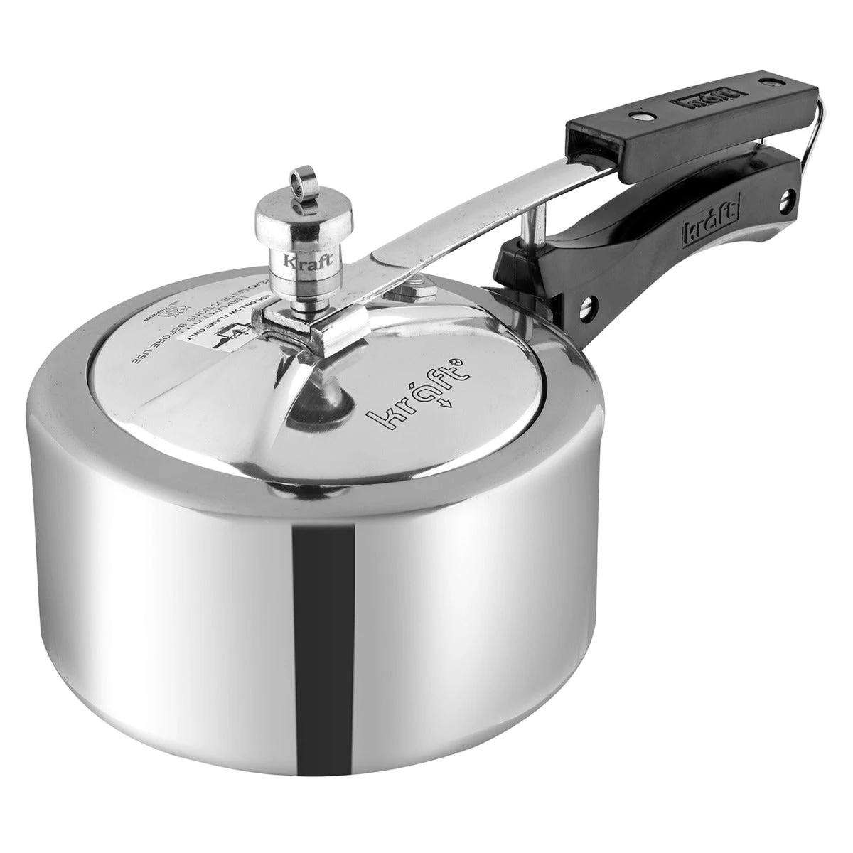Vinod Cookware Vinod - Kraft Aluminum Classic Inner Lid Pressure Cooker (Induction Friendly) Pressure Cookers 4 Vinod Cookware Vinod - Kraft Aluminum Classic Inner Lid Pressure Cooker (Induction Friendly) Pressure Cookers