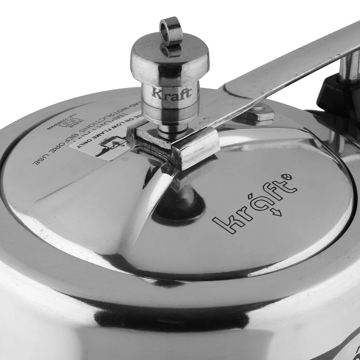 Vinod Cookware Vinod - Kraft Aluminum Classic Inner Lid Pressure Cooker (Induction Friendly) Pressure Cookers 5 Vinod Cookware Vinod - Kraft Aluminum Classic Inner Lid Pressure Cooker (Induction Friendly) Pressure Cookers