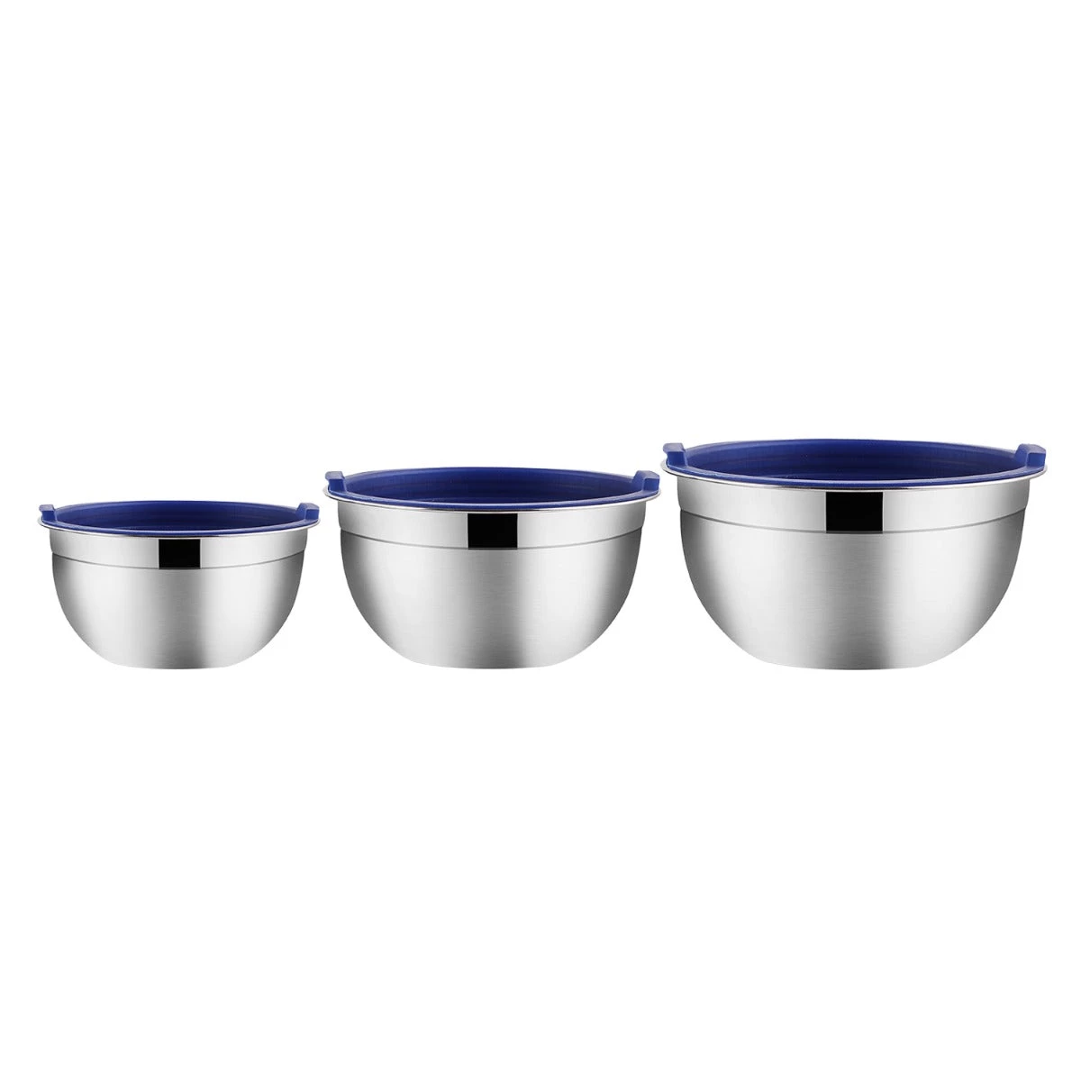 Vinod Cookware Vinod - Kraft Stainless Steel Serve And Storage Set - 3 Pc Kraft Serveware 6 Vinod Cookware Vinod - Kraft Stainless Steel Serve And Storage Set - 3 Pc Kraft Serveware