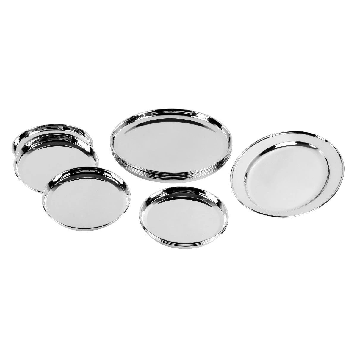 Vinod Cookware Kraft Stainlesss Steel Milano Dinner/Lunch Set - 57 Pc 7 Vinod Cookware Kraft Stainlesss Steel Milano Dinner/Lunch Set - 57 Pc