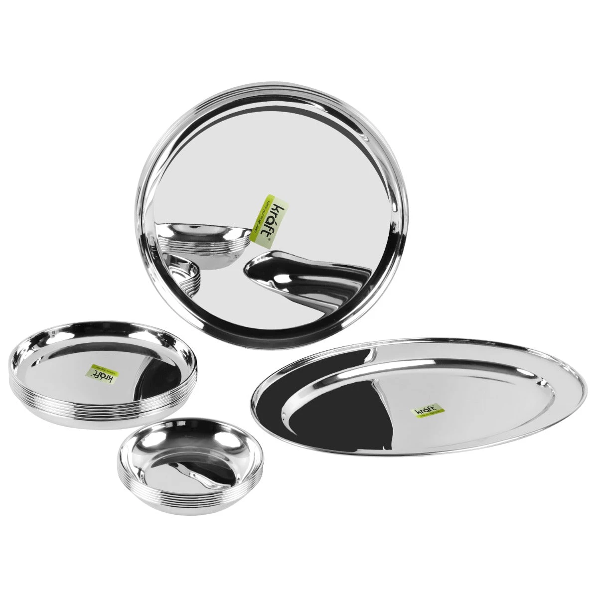 Vinod Cookware Kraft Serveware Vinod - Kraft Pari Dinner Set - 48 Pc 4 Vinod Cookware Kraft Serveware Vinod - Kraft Pari Dinner Set - 48 Pc