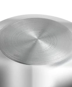 Vinod Cookware Vinod Platinum Triply Stainless Steel Deep Frypan (Induction Friendly) Cookware