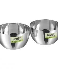 Vinod Cookware Kraft Serveware Vinod - Kraft Patterned Thali Set - 6 Pc