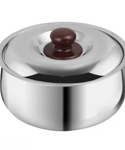 Vinod Cookware Vinod - Kraft Belly Shape Roti Dabba 1.5 L CASSEROLE