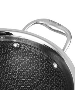 Vinod Cookware Vinod Platinum Triply Stainless Steel X Kadai (Induction Friendly) Cookware