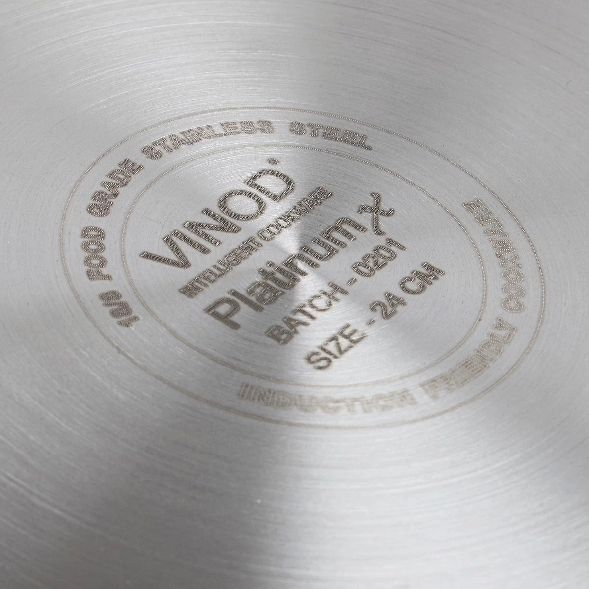 Vinod Cookware Vinod Platinum Triply Stainless Steel X Fry Pan (Induction Friendly) Cookware 9 Vinod Cookware Vinod Platinum Triply Stainless Steel X Fry Pan (Induction Friendly) Cookware