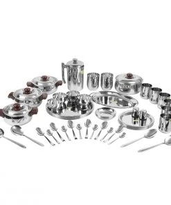 Vinod Cookware Vinod - Kraft Celebration Dinner Set 60 Pc