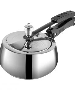 Vinod Cookware Vinod Europa Stainless Steel Handi Shape Inner Lid Pressure Cooker (Induction - Friendly) Pressure Cookers