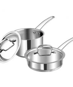 Vinod Cookware Vinod Stainless Steel Classique Deluxe Set (Induction Friendly) Cookware
