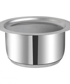 Vinod Cookware Vinod Stainless Steel 3 Pc Tope Set With Lid (Induction Friendly) Cookware