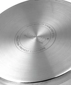 Vinod Cookware Vinod Stainless Steel 3 Pc Tope Set With Lid (Induction Friendly) Cookware