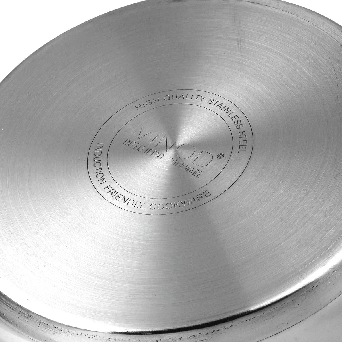 Vinod Cookware Vinod Stainless Steel, Sandwich Bottom, 3 Pc Tope Set With Lids (Induction Friendly) 7 Vinod Cookware Vinod Stainless Steel, Sandwich Bottom, 3 Pc Tope Set With Lids (Induction Friendly)