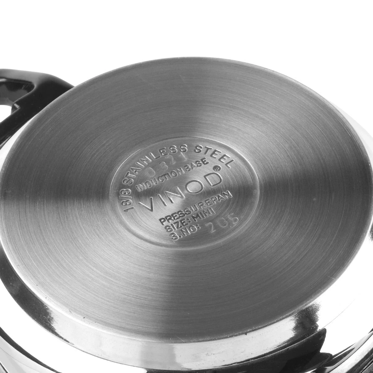 Vinod Cookware Vinod Stainless Steel Deep Pan Pressure Cooker With Lid (Induction Friendly) 9 Vinod Cookware Vinod Stainless Steel Deep Pan Pressure Cooker With Lid (Induction Friendly)