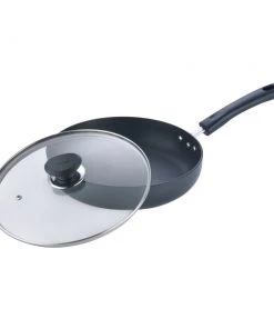 Vinod Cookware Vinod Hard Anodised Deep Frypan With Lid
