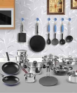 Vinod Cookware Kitchen In The Box Cookware Set - 25 Pieces