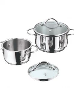 Vinod Cookware Vinod Stainless Steel Turin Cookware Set (Induction Friendly)