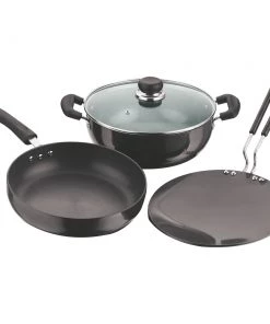 Vinod Cookware Vinod Hard Anodised Cookware Sets (Induction Friendly)