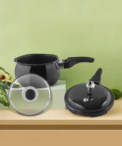 Vinod Cookware Vinod - Kraft Hard Anodised Pressure Cooker (Induction Friendly) Pressure Cookers